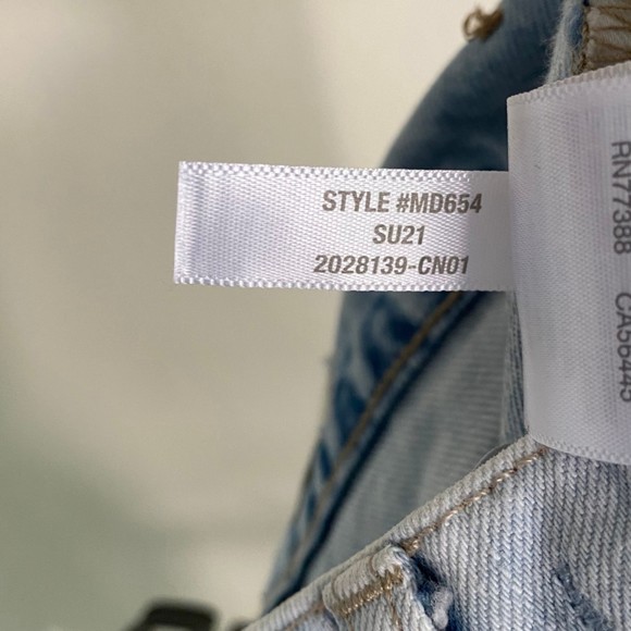 Madewell, The Perfect Vintage Jean, Torrance Wash, Light Wash - Picture 9 of 9